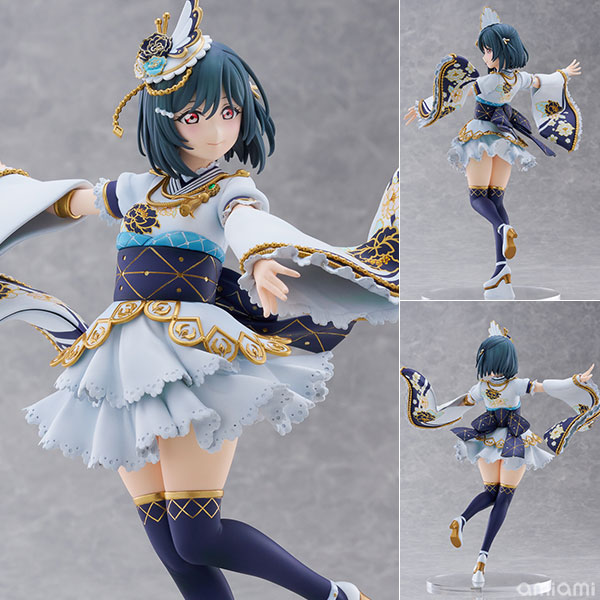 PLUM 三船栞子1/7スケールフィギュア 中古】(本体A-/箱B)【特典】ラブライブ！虹ヶ咲学園スクール