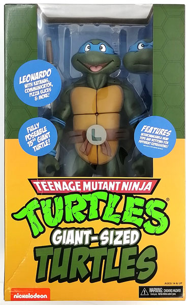 TMNT Cartoon animation/ レオナルド 1/4 アクションフィギュア
