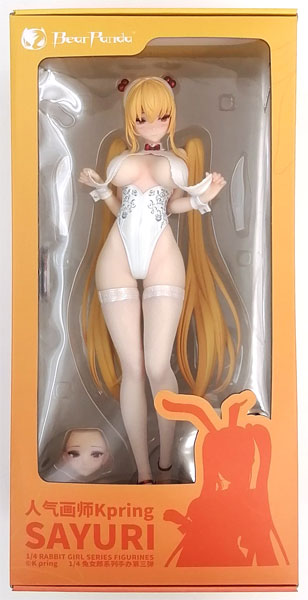 【中古】(本体A/箱B)さゆり バニーガールVer. illustration by K pring 1/4 完成品フィギュア[BearPanda]《発売済・在庫品》