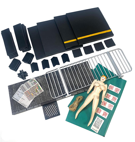 【中古】(本体A-/箱B)1/12 犯行現場 拡張 セット[ミスターフィギュア]《発売済・在庫品》