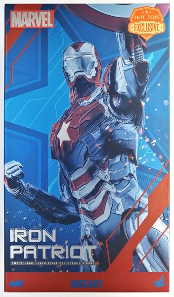 【中古】(本体B+/箱B)コミック・マスターピース DIECAST マーベル・コミック 1/6スケールフィギュア アイアン・パトリオット(東京コミコン2024、トイサピエンス限定)[ホットトイズ]《発売済・在庫品》
