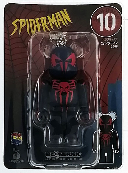 中古】(本体A/箱B)MARVEL SPIDER-MAN / Happyくじ BE＠RBRICK