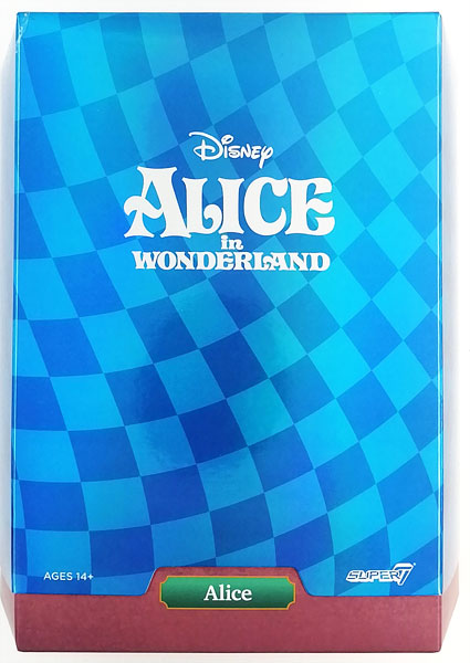 【中古】ディズニー wave 2/ ふしぎの国のアリス： アリス アルティメイト 7インチ アクションフィギュア[スーパー7]