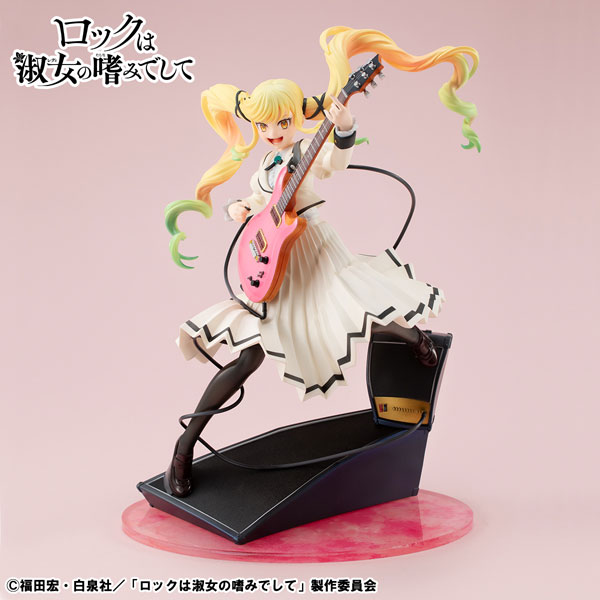 鈴ノ宮りりさ ロックは淑女の嗜みでして 【限定販売】Lucrea 1/8スケール 塗装済完成品フィギュア メガハウス（MegaHouse） の画像