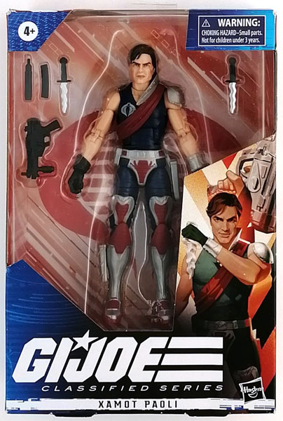 G.I.JOE クラシファイドシリーズ ザモット・パオリ6インチ アクションフィギュア