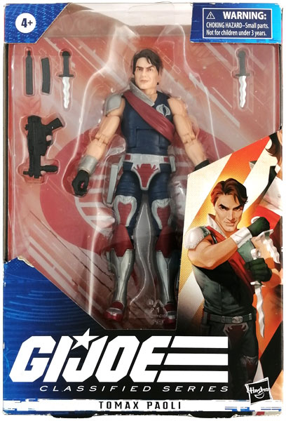 【中古】(本体B/箱B)G.I.JOE クラシファイドシリーズ トマックス・パオリ6インチ アクションフィギュア[ハズブロ]《発売済・在庫品》
