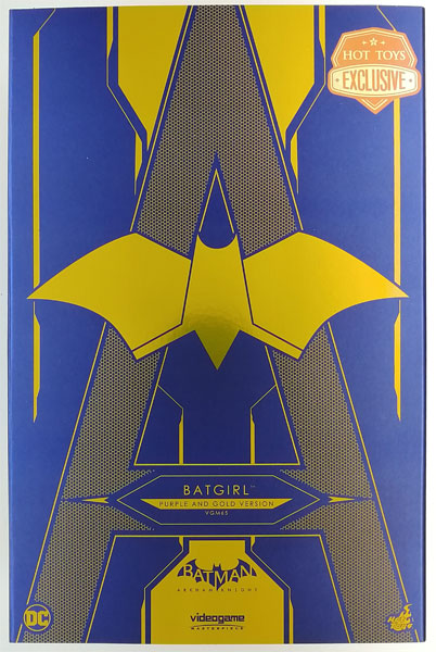【中古】ビデオゲーム・マスターピース バットマン：アーカム・ナイト 1/6スケールフィギュア バットガール(パープル＆ゴールド版) (トイサピエンス限定)[ホットトイズ]