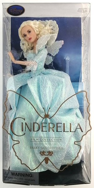 【中古】DISNEY FILM COLLECTION DOLL CINDERELLA FAIRY GODMOTHER 完成品ドール[ディズニーストア]