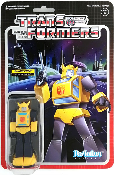戦え！超ロボット生命体　トランスフォーマー　サイバトロン　バンブル リ・アクション 3.75インチ・アクションフィギュア『戦え！超ロボット