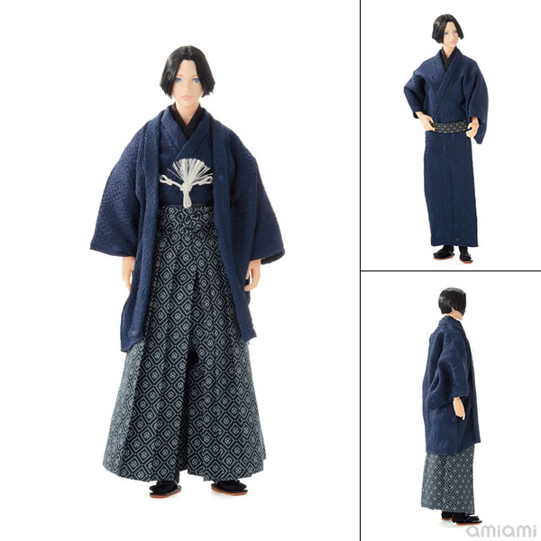六分の一男子図鑑 袴スタイル・蒼黒 エイト 完成品ドール[ペットワークス]【送料無料】《発売済・在庫品》