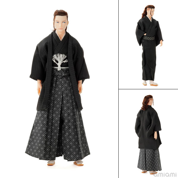六分の一男子図鑑 袴スタイル・蒼黒 ナイン 完成品ドール[ペットワークス]【送料無料】《発売済・在庫品》