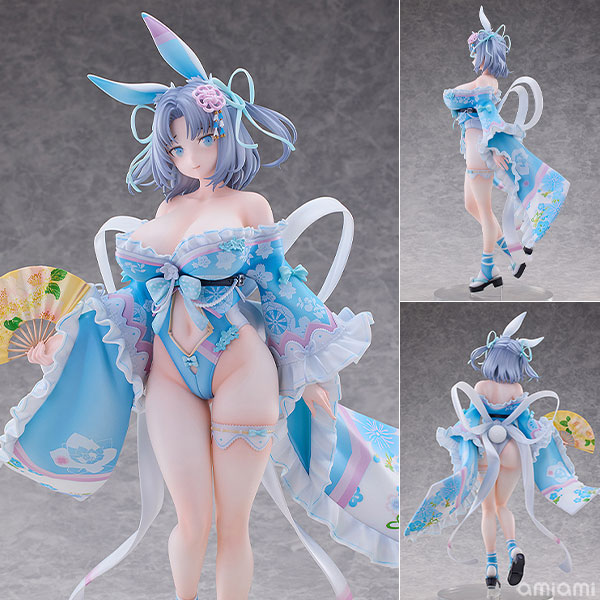 雪泉 和風バニー Ver. 閃乱カグラ 1/4スケール 塗装済完成品フィギュア フリーイング(FREEing) の画像