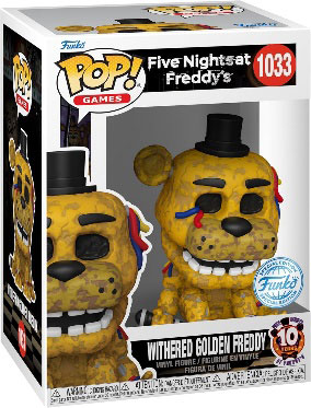 レアFUNKO POP! パニック!アットザディスコ アルバム限定版 Pop! Games: ファイブ・ナイツ・アット・フレディーズ