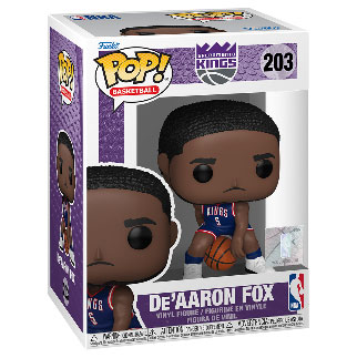 Pop！ NBA： キングス-ディアロン・フォックス(シティエディション24)[ファンコ]《在庫切れ》