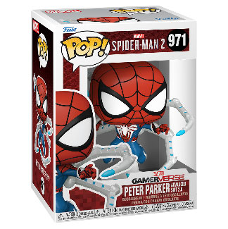 Pop！ Games： スパイダーマン 2-ピーターパーカー スーツ[ファンコ]《在庫切れ》