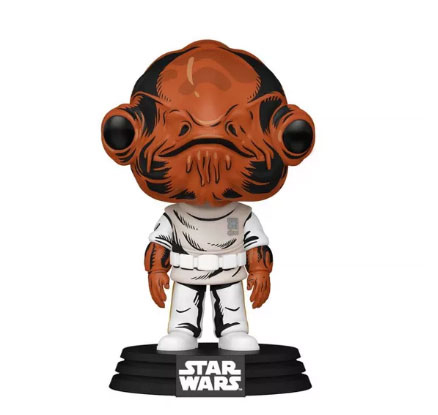 Pop！ Star Wars： アドミラルアックバー(レトロ)[ファンコ]《在庫切れ》
