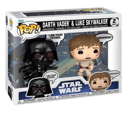 FUNKO POP! スターウォーズ ダースベイダー&ルーク 2pack版