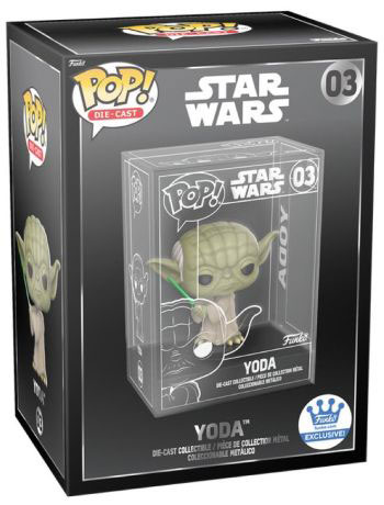 Pop！ Diecast： スター・ウォーズ-ヨーダ チェイス付き
