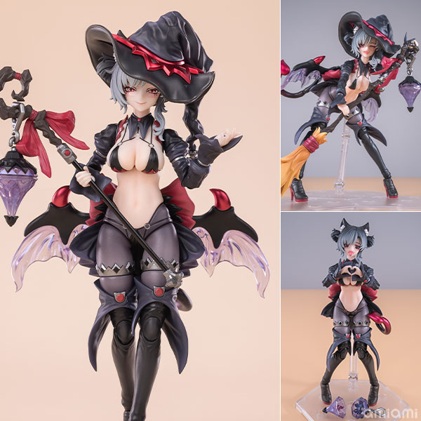 見習魔女・星川猫猫 1/12 完成品アクションフィギュア 黒髪Ver.[次元具象(EXSSRION)]《１０月予約》