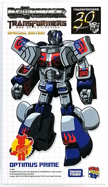 BE＠RBRICK-ベアブリック- オプティマス・プライム Age of Extinction Ver