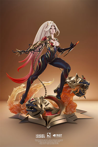 リーグ・オブ・レジェンド/ Hall of Legends 2025 Immortalized Legend： カイ=サ 1/6 スタチュー[ピュアアーツ]【同梱不可】【送料無料】《０４月仮予約》
