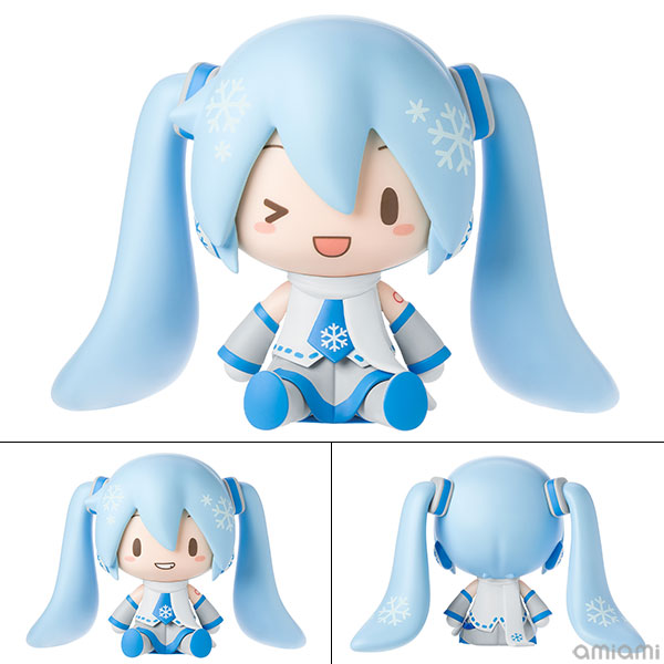 初音ミクシリーズ ふわぷち デフォルメフィギュア 雪ミク[セガ フェイブ]