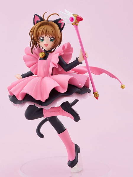 POP UP PARADE カードキャプターさくら クロウカード編 木之本桜 黒猫風コスチュームVer. L size 完成品フィギュア[グッドスマイルカンパニー]