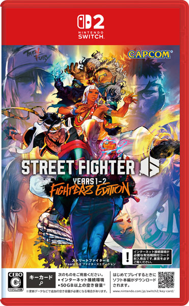【特典】Nintendo Switch 2 Street Fighter 6 Years 1-2 ファイターズエディション[カプコン]【送料無料】《在庫切れ》