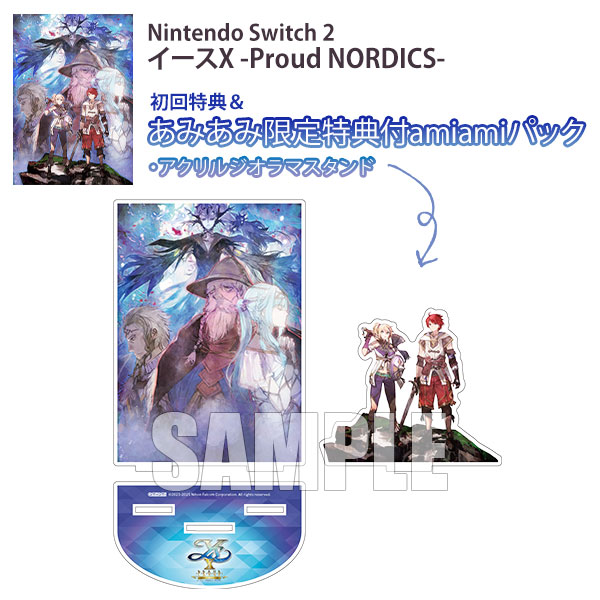 【あみあみ限定版】【特典】Nintendo Switch 2 イースX -Proud NORDICS- amiamiパック[日本ファルコム]《０７月予約》