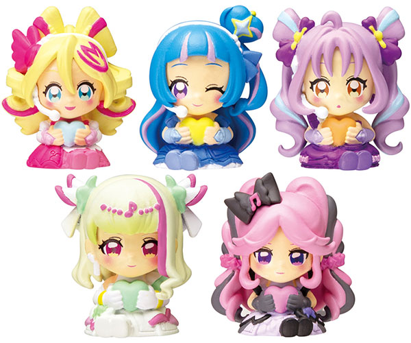 びっくらたまご キミとアイドルプリキュア♪ プリキュアおすわりフィギュア 15個入りBOX[バンダイ]《発売済・在庫品》