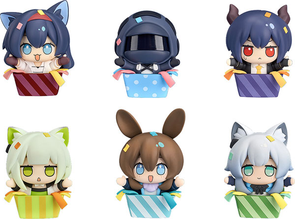 アークナイツ フィギュアボックス 全6種 トレーディングフィギュア アークナイツ 123ロドス ギフトボックス
