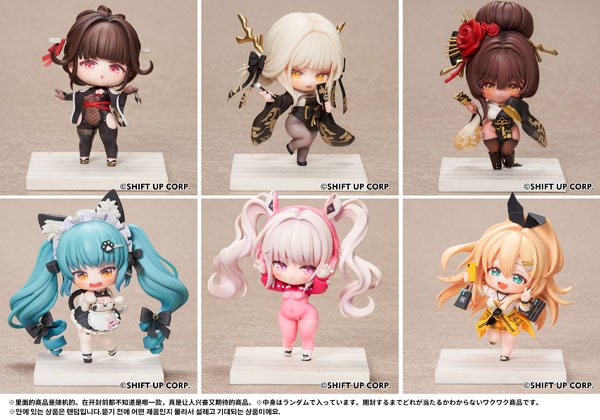 【中古】勝利の女神：NIKKE SACシリーズ デフォルメフィギュア 全6種セット[Hobby sakura]