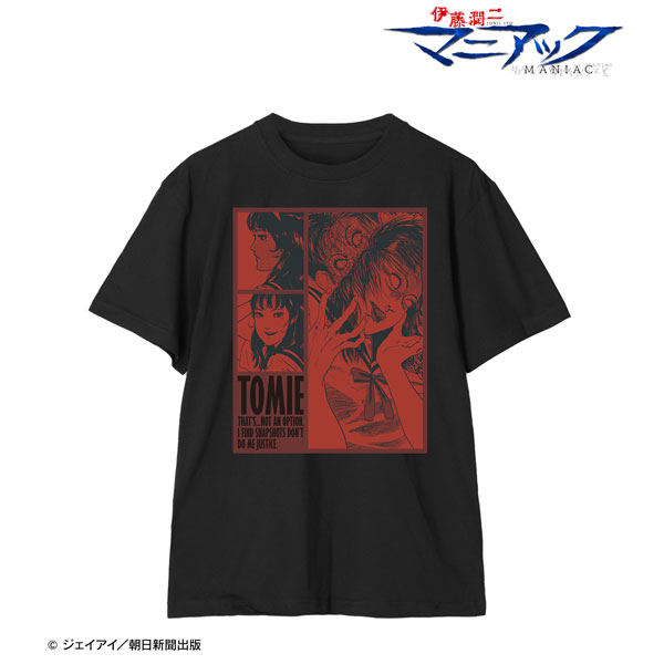 伊藤潤二 マニアック Tシャツ　M 富江 伊藤潤二『マニアック』 富江 コマTシャツ ver.A レディース XXL
