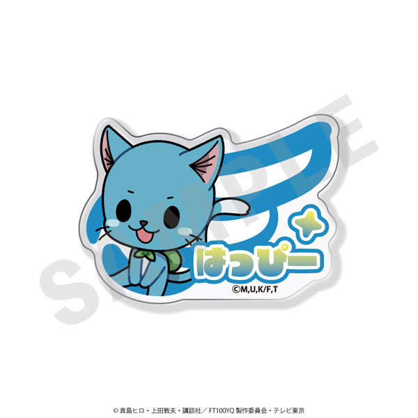 「FAIRY TAIL 100年クエスト」 お名前バッジ ハッピー[coly]《発売済・在庫品》