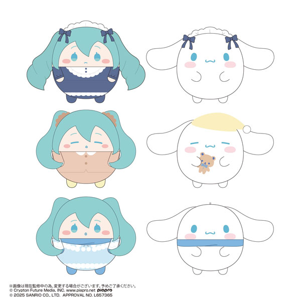初音ミク✖️シナモロール ぽてコロマスコット 全6種