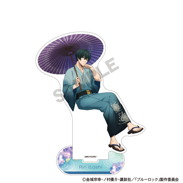 ⚠︎︎写真5枚目まで　ブルーロック　糸師 凛　ルームウェア　アクリルスタンド Amazon.co.jp: ブルーロック 糸師凛 TSUTAYA アクリルスタンド