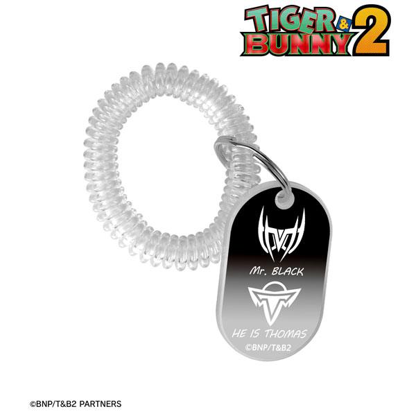 TIGER ＆ BUNNY 2 Mr. ブラック＆ヒーイズトーマス ロッカーキー風アクリルキーホルダー[アルマビアンカ]《０７月予約》