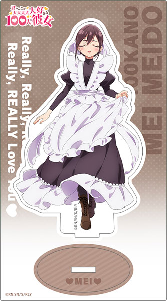 新品「君のことが大大大大大好きな100人の彼女」描き下ろし等身大パネル原賀 胡桃 君のことが大大大大大好きな100人の彼女 第2期 アクリルスタンド 原賀