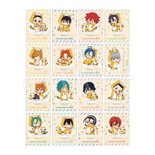 弱虫ペダル LIMIT BREAK×ラスカル トレーディングアクリルスタンド 16個入りBOX[中外鉱業]《０６月予約》