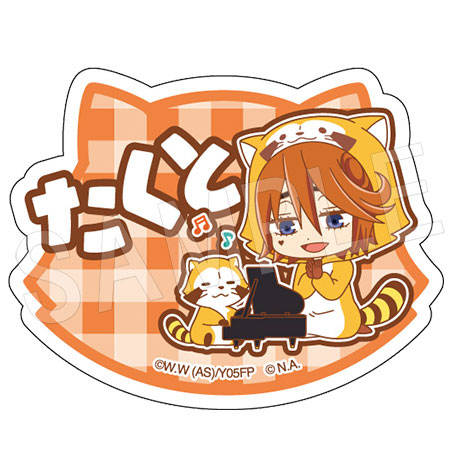 弱虫ペダル LIMIT BREAK×ラスカル アクリルおなまえバッジ 葦木場拓斗[中外鉱業]《０６月予約》