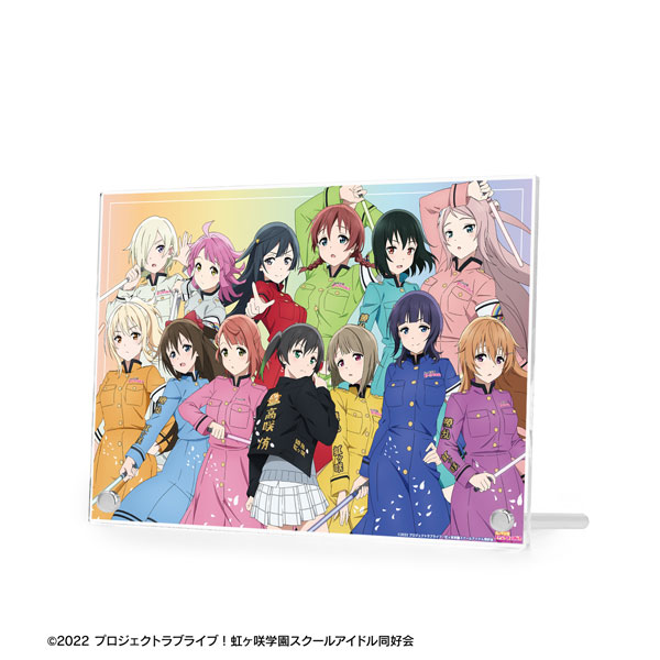 ラブライブ！虹ヶ咲学園スクールアイドル同好会 描き下ろし 集合 繚乱！ビクトリーロードver. A5アクリルパネル[アルマビアンカ]《０７月予約》