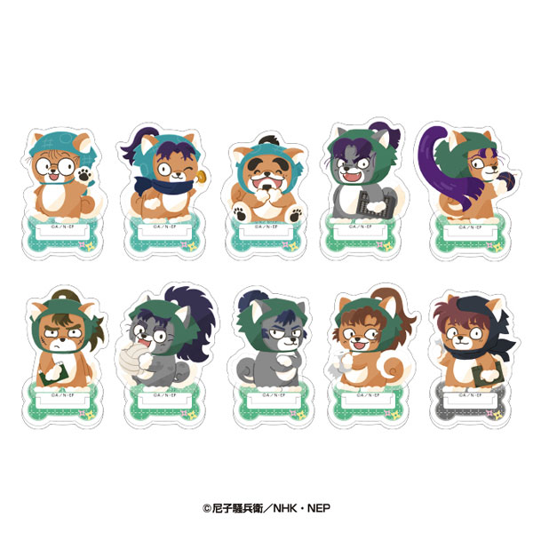 忍たま乱太郎 どうぶつフォーゼ アクリルスタンド【1BOX 10