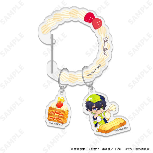 ブルーロック アクリルカラビナ 9.オリヴァ・愛空 [Bon appetit][キャラログ]《発売済・在庫品》