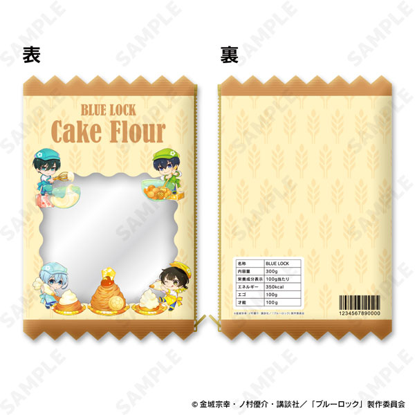 ブルーロック パッケージ風ポーチ 1.Cake Flour [Bon appetit][キャラログ]