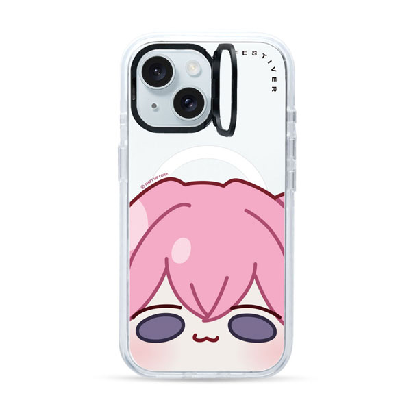 「勝利の女神：NIKKE」 Doro ひょっこり イージースタンド MagSafe スマホケース iPhone 14 Plus[FESTIVER]