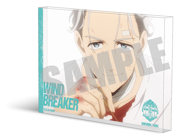 【あす楽対応】 WIND BREAKER アクリルブロック 梅宮一 作中場面写ver アクリルスタンド