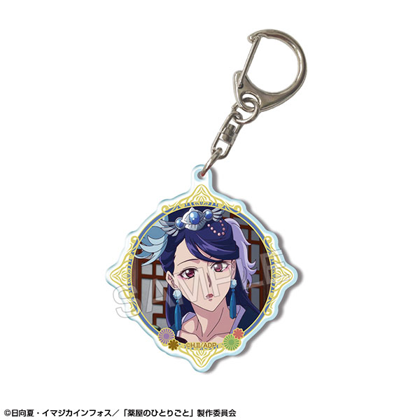 USJ 限定　薬屋のひとりごと　玉葉妃　梨花妃　里樹妃　桜蘭妃　チャームセット TVアニメ『薬屋のひとりごと』 アクリルキーホルダー デザイン10