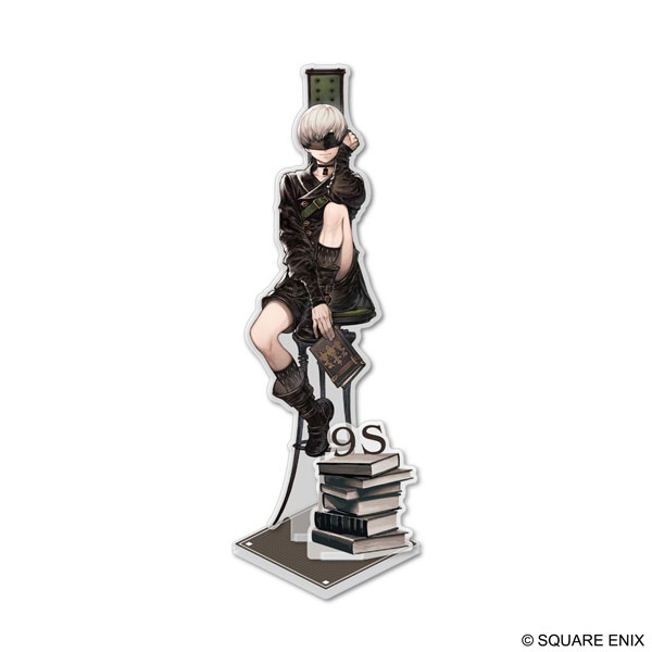 NieR：Automata アクリルスタンド 9Sと書物[スクウェア