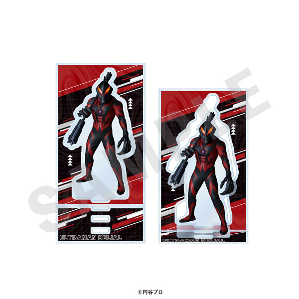値引きする ウルトラマンシリーズ」アクリルスタンド(ウルトラマンベリアル 特撮