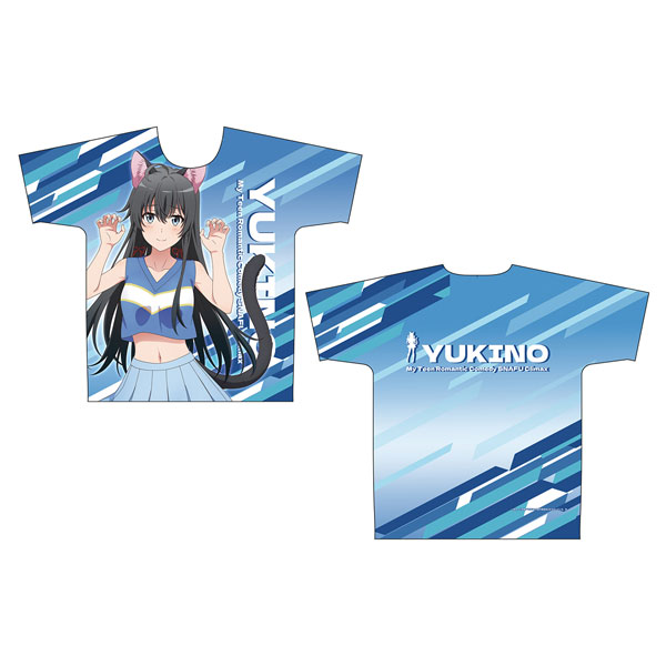 やはり俺の青春ラブコメはまちがっている。完 フルグラフィックTシャツ 綿ライク 雪乃(アニマルチア)XL[エムズファクトリー]